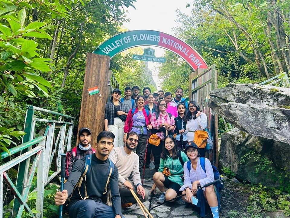 Ghangaria to Valley of Flowers and back to Ghangaria