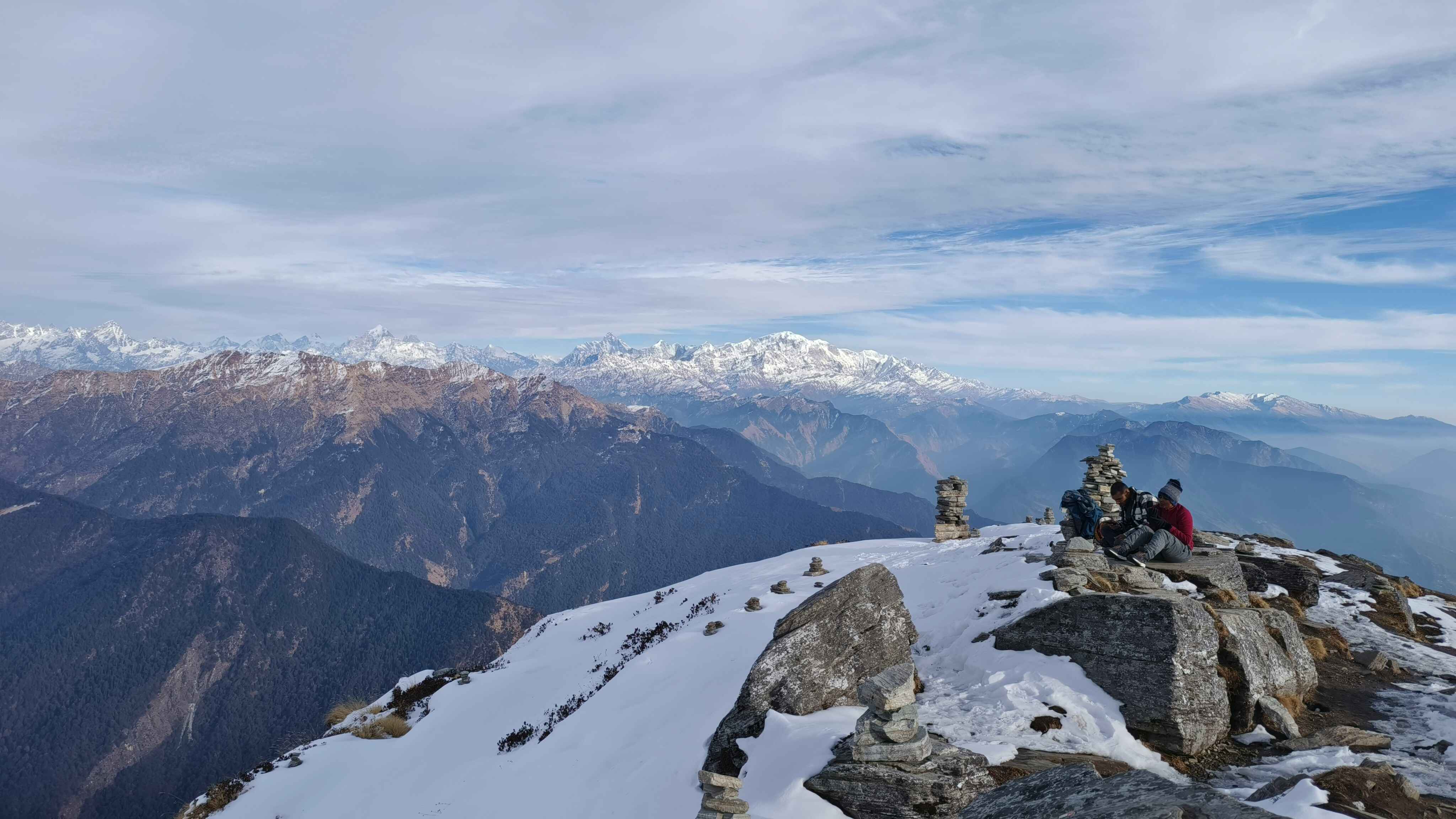 Trek to Tungnath and Chandrashila, return to Chopta