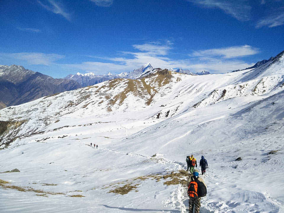 Sikolta to Bhoj Gadi Trek via Karsu Thatch